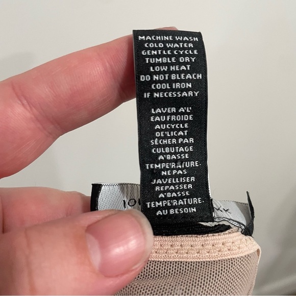 Vintage Y2K Chocolate Brown Jones New York Lace Satin Babydoll Slip Dress Size M - Picture 5 of 5